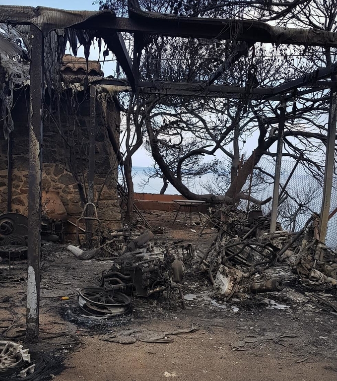 Αποστολία Ζώη στο Μάτι: Οι σοκαριστικές εικόνες στο instagram