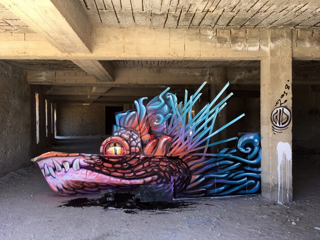 Dragon (installation), 2018