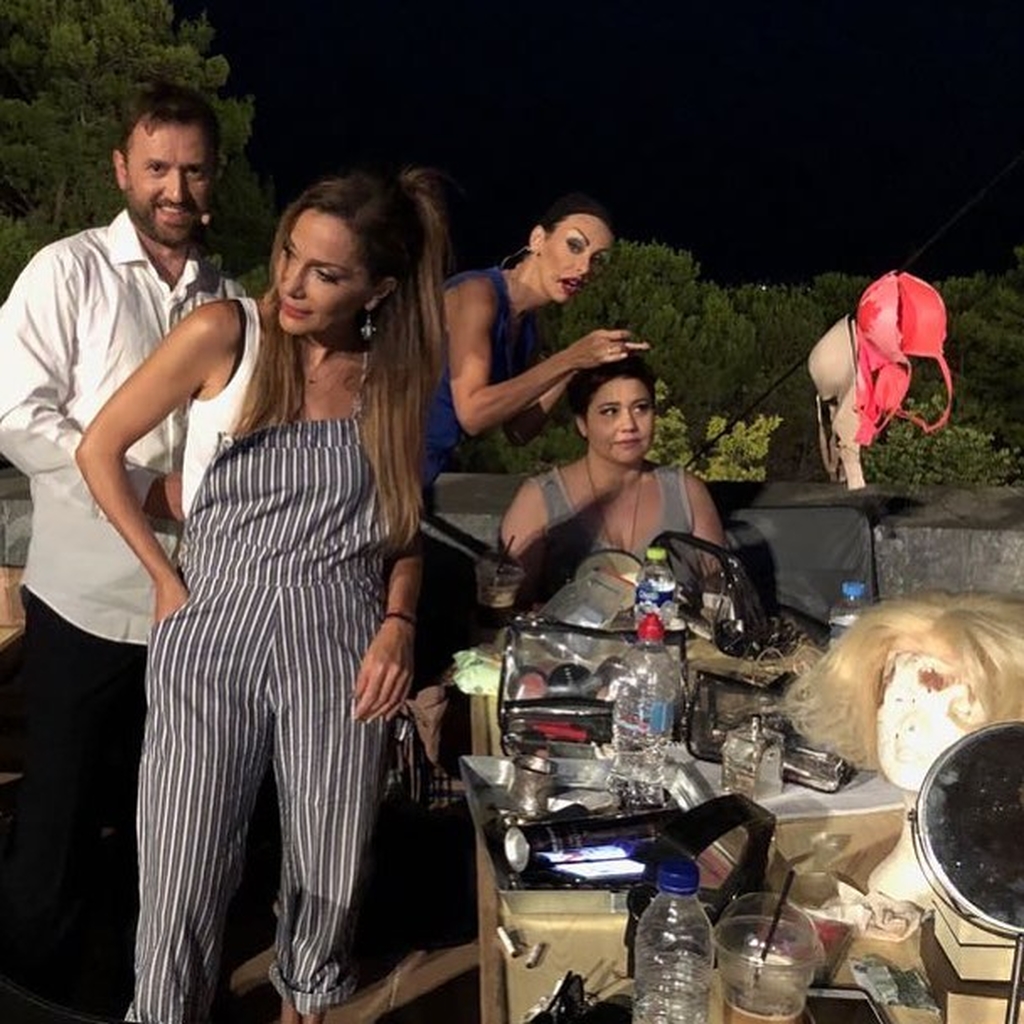 Δέσποινα Βανδή: Η απίστευτη φωτό από τα backstage του Mamma Mia