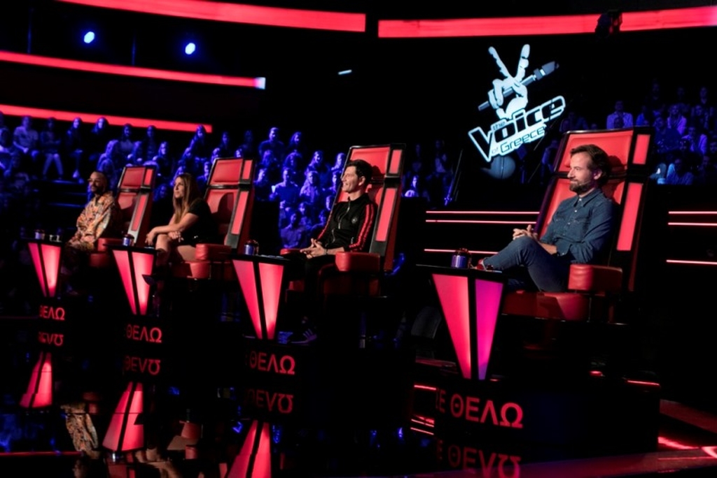 The Voice: Απίστευτα νούμερα τηλεθέασης η πρώτη εκπομπή  