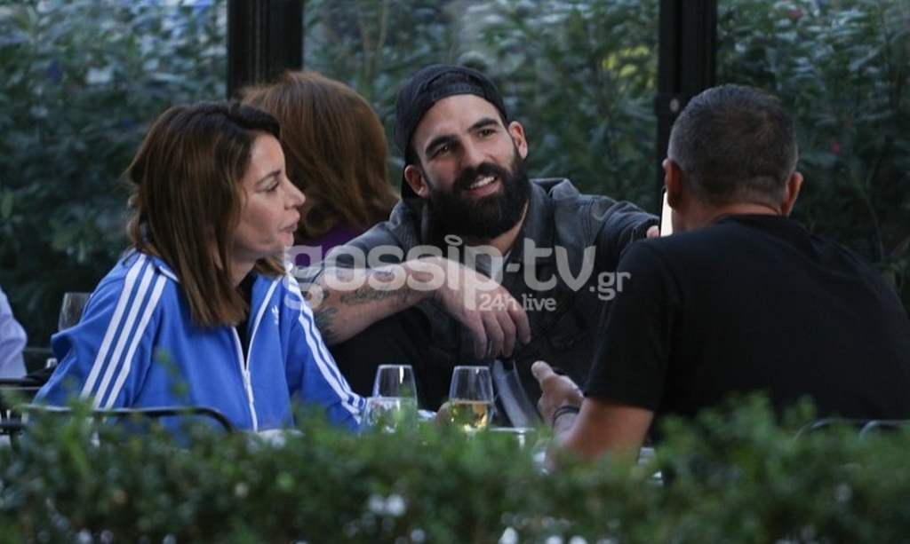 Δημήτρης Αλεξάνδρου - Μαρία Καλάβρια: Χαλαρή έξοδος με casual look για το ζευγάρι (Photos)