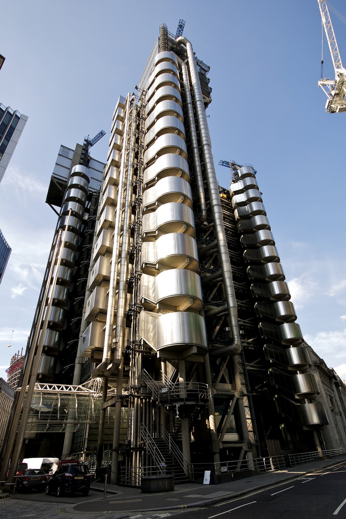 The Lloyd’s Building in London.