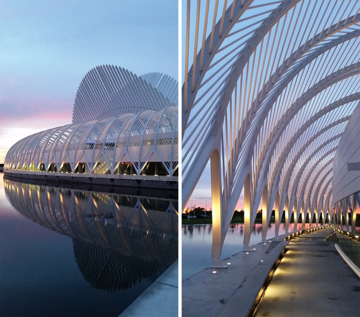 The Innovation, Science, and Technology building at Florida Polytechnic University in Lakeland.