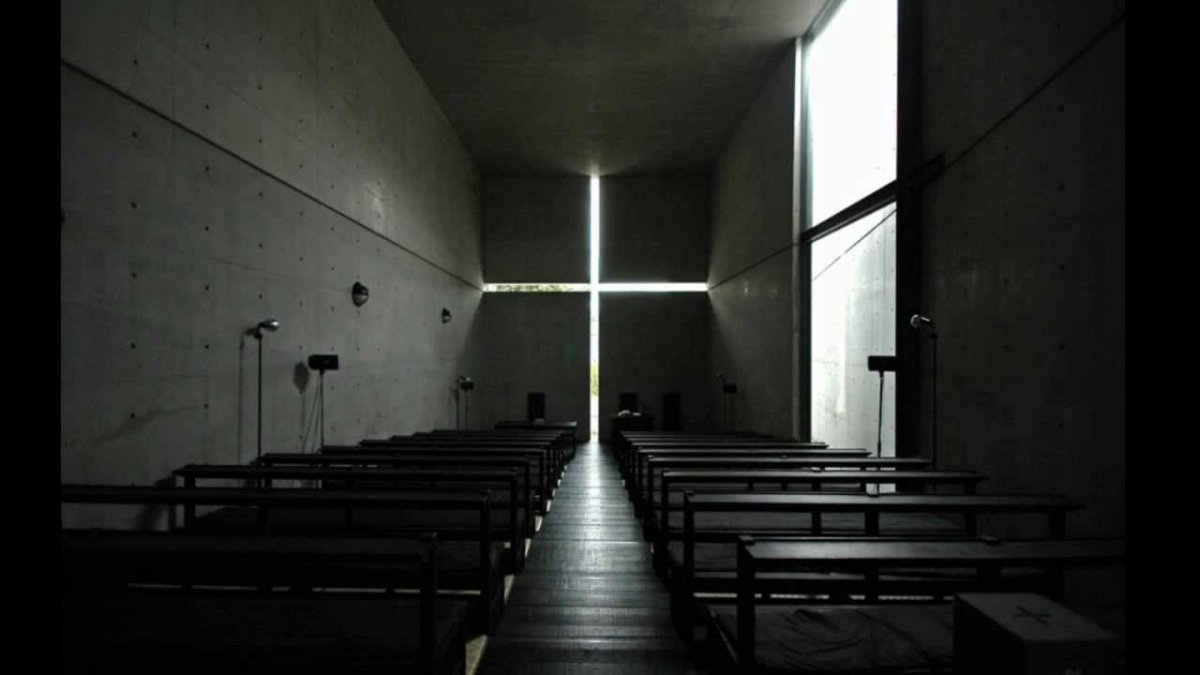 The Church of the Light in Osaka, Japan.