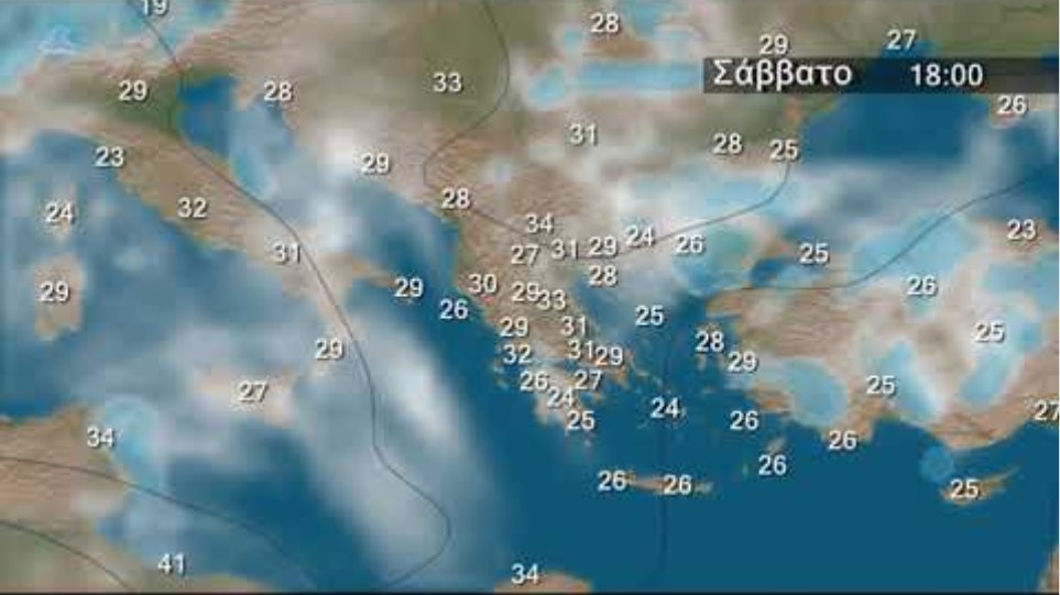 Weekly Weather Forecast for Greece Video from 13 June 2019