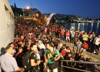 ΒΙΝΤΕΟ: Λαοθάλασσα στον Πειραιά για τον Χαβιέρ Σαβιόλα