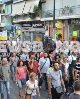 Ολοκληρώθηκε το αντιφασιστικό συλλαλητήριο στη Νίκαια (pics-vid)