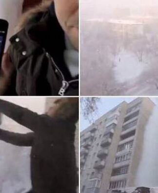 ΒΙΝΤΕΟ: Δείτε τι γίνεται αν πετάξετε καυτό νερό, έξω στους -41 βαθμούς
