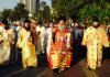 ΦΩΤΟΡΕΠΟΡΤΑΖ: Υποδοχή Ιερού Λειψάνου Οσίου Σεραφείμ Δομβοΐτου στον Πειραιά