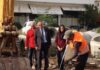 Ξεκίνησαν οι εργασίες για την αποχέτευση ομβρίων υδάτων σε Παλούκια και Λ. Φανερωμένης