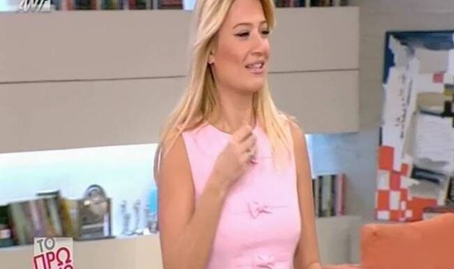 Χωρίς σουτιέν Φαίη Σκορδά στo Πρωινό!