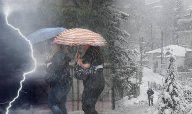 Επιδείνωση του καιρού την Δευτέρα