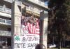 Το πανό του Παναθηναϊκού στο μνημείο της θύρας 7! (Φωτο)