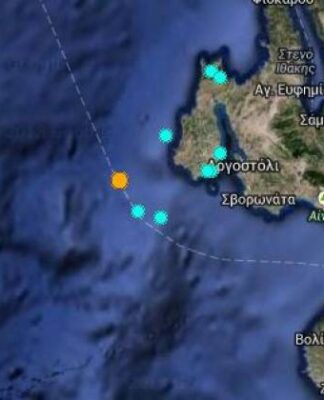 ΤΩΡΑ: Iσχυρός σεισμός στην Κεφαλονιά