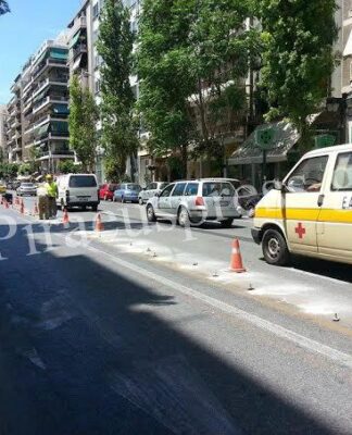 ΠΡΟΣΟΧΗ: Εκτελούνται έργα στην Ηρώων Πολυτεχνείου – Δείτε σε ποιο ύψος