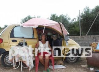 Έκανε σπίτι… το αυτοκίνητό της (Φωτο)