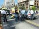 Οι πρώτες εικόνες από το τροχαίο στο κέντρο του Πειραιά