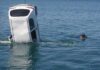 ΣΑΛΑΜΙΝΑ: Αυτοκίνητο με τέσσερις επιβάτες έπεσε στη θάλασσα