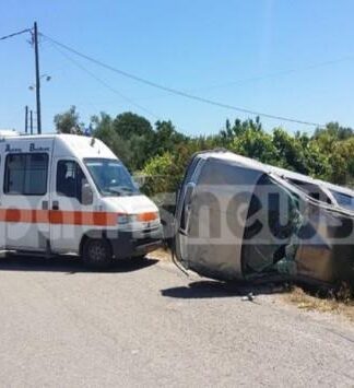 Σοβαρό τροχαίο στην Εθνική οδό (Φωτο)