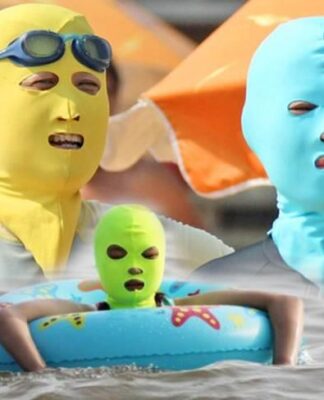 «Facekini», η νέα τρέλα της παραλίας (pics)