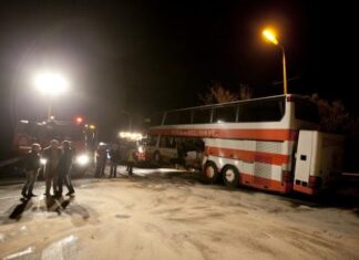 Τραγικός θάνατος 16χρονου – Πέρασε το δρόμο και τον χτύπησε λεωφορείο στην εθνική οδό