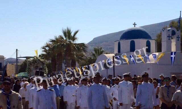 ΠΑΝΑΓΙΑ ΕΚΑΤΟΝΤΑΠΥΛΙΑΝΗ: Ποιος Υπουργός εκπροσώπησε την Κυβέρνηση; (Φωτο)