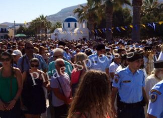 Με λαμπρότητα ο εορτασμός της Κοίμησης της Θεοτόκου στην Πάρο (Φωτο + Βίντεο)