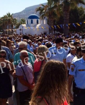 Με λαμπρότητα ο εορτασμός της Κοίμησης της Θεοτόκου στην Πάρο (Φωτο + Βίντεο)