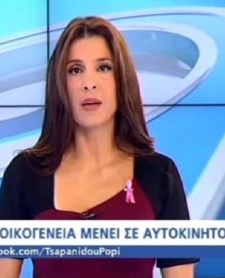 Λύγισε “στον αέρα” η Πόπη Τσαπανίδου (Βίντεο)