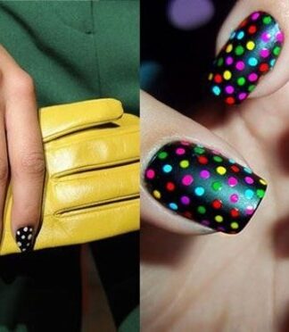 “Polka dot” η νέα μόδα του χειμώνα στα νύχια σας!