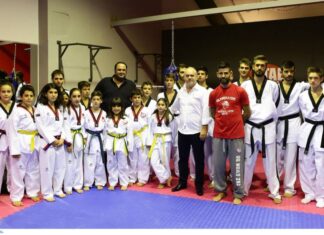 Ολυμπιακός: Εγκαίνια παρουσία Μαρινάκη στις εγκαταστάσεις πολεμικών τεχνών (φωτο)