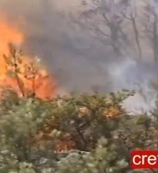 Συνελήφθη 49χρονος για τον εμπρησμό στην Ιεράπετρα (βίντεο)