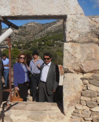 Επίσκεψη του Παναγιώτη Χατζηπέρου στην Σαλαμίνα
