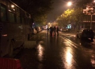 Θεσσαλονίκη: Επίθεση με μολότοφ μπροστά στο τουρκικό προξενείο (βίντεο)