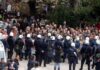 Ναύπλιο: Συγκέντρωση διαμαρτυρίας με συνθήματα και πανό κατά την επίσκεψη Σαμαρά(φωτο)