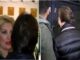 Τα πρώτα πλάνα της Ελένης Μενεγάκη με τον Μάκη Παντζόπουλο στην φωταγώγηση του Χριστουγεννιάτικου δέντρου!