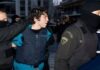 Πανό για τον Ν. Ρωμανό ύψωσαν αναρχικοί έξω από το σπίτι του Ευάγγελου Βενιζέλου