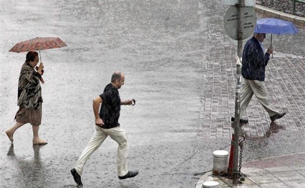 Καιρός: Βροχές και καταιγίδες