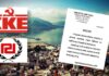 Το ΚΚΕ δείχνει ΧΡΥΣΗ ΑΥΓΗ για την επίθεση στα γραφεία της Σαλαμίνας