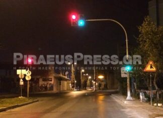 Τα φανάρια-δολοφόνος στον Άγιο Ιωάννη Ρέντη (φωτο)