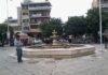 Πάγωσε το συντριβάνι στην Τρίπολη! (φωτο)