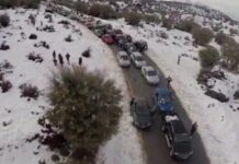 Εντυπωσιακό βίντεο από τον χιονισμένο Ψηλορείτη
