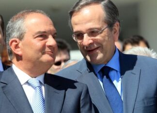 Τι ψιθύρισε ο Σαμαράς στον Καραμανλή πριν την ψηφοφορία!