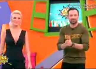 «Άναψε φωτιές» η Καινούργιου με το βαθύ ντεκολτέ της (βίντεο)