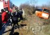 ΕΚΤΑΚΤΟ: Εκτροπή λεωφορείου με 20 επιβάτες έξω από τη Λαμία