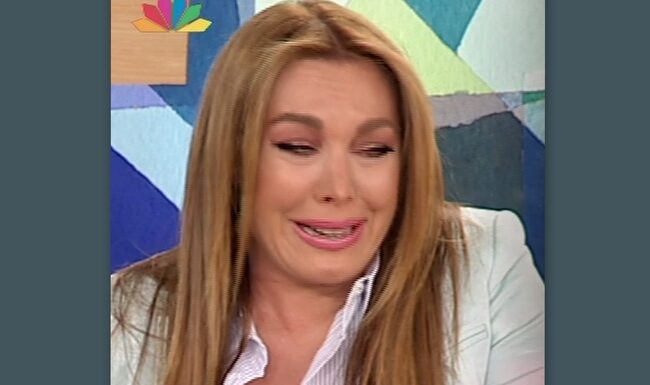 Ξέσπασε σε λυγμούς η Τατιάνα Στεφανίδου on air! (Βίντεο)