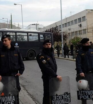 Φρούριο ο Κορυδαλλός για την δίκη της Χρυσής Αυγής (Φωτο)