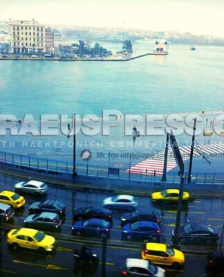 “Κολλημένοι” στην κίνηση οι οδηγοί στο λιμάνι του Πειραιά (Φωτο)
