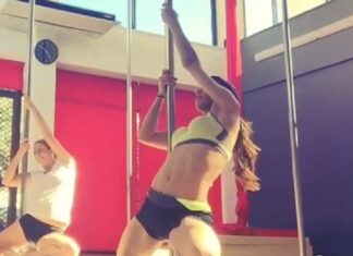 Ελληνίδα τραγουδίστρια κάνει pole dancing και αναστατώνει! (Βίντεο)