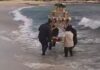 Περιφορά Επιταφίου στη θάλασσα (Βίντεο)